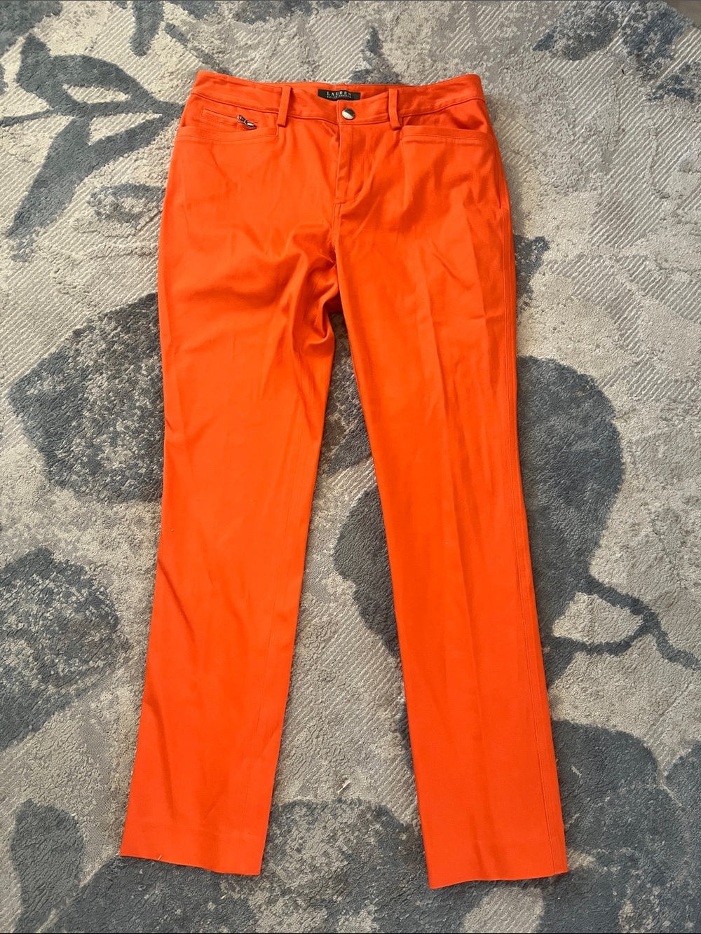 Ralph Lauren Women’s Bright Orange Chinos